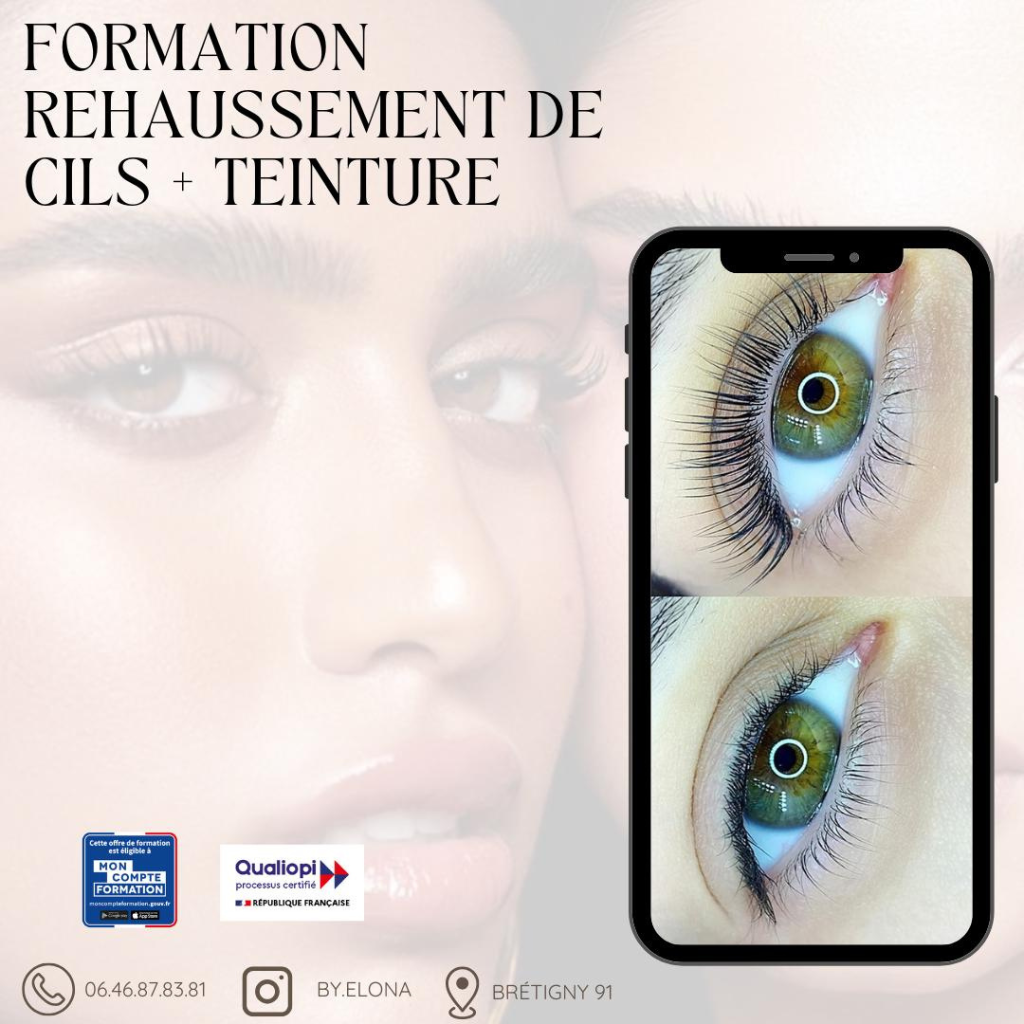 Formation Rehaussement de Cils + Teinture