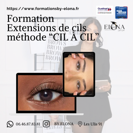 Formation Extension de Cils – Méthode Cil à Cil