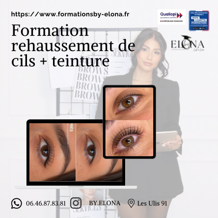 Formation Regard naturel parfait – Rehaussement de cils + teinture (CPF)