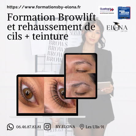 Formation Browlift + rehaussement de cils  (CPF)