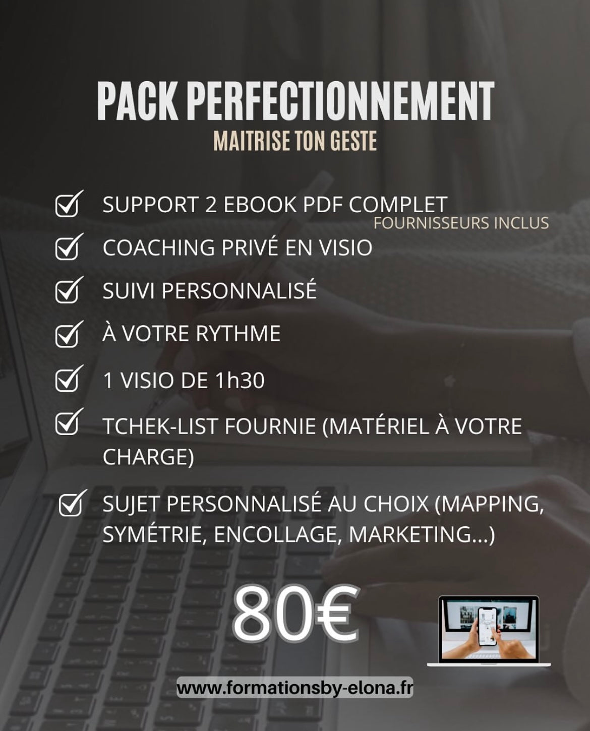 PACK PERFECTIONNEMENT - Maitrise ton geste