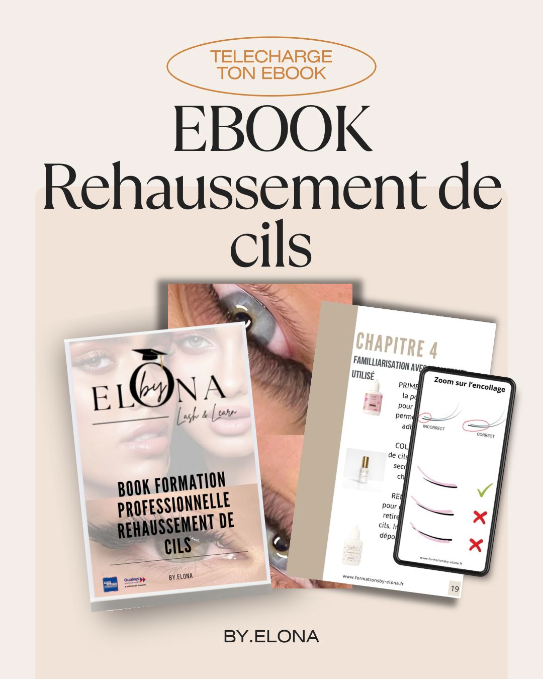 E-book – Rehaussement de Cils + Teinture