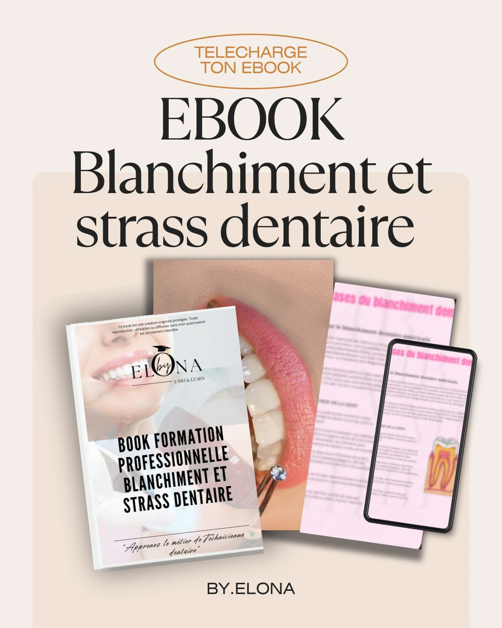 E-book blanchiment dentaire et strass dentaire