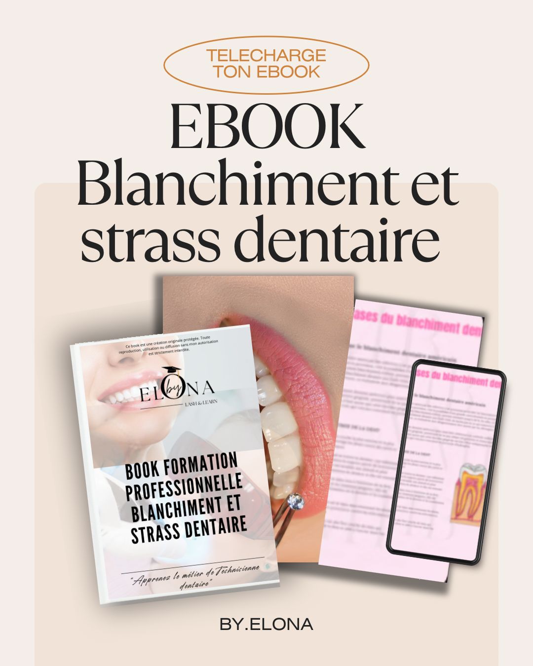 E-book blanchiment dentaire et strass dentaire